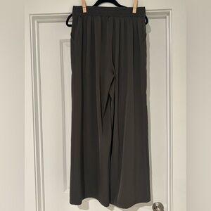 Max Studio Charcoal- Wide Leg Trousers